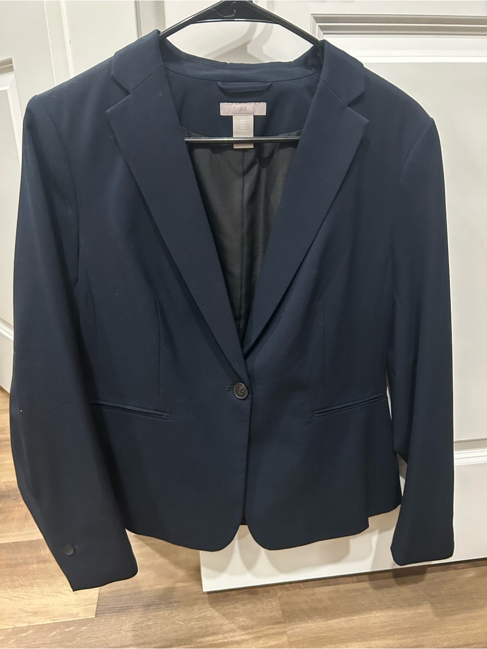 H&M Navy Single-Button Women's Blazer